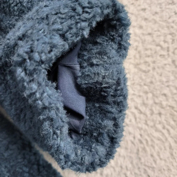 Pendleton Sherpa Full Zip Jacket Women Small Pockets Barn Coat Chore Cottagecore - Picture 15 of 16